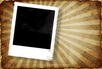 Image showing Grunge polaroid