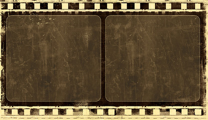 Image showing Grunge film frame