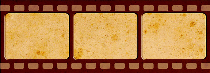 Image showing Grunge film frame