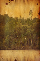 Image showing Vintage landscape