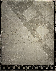 Image showing Grunge film frame