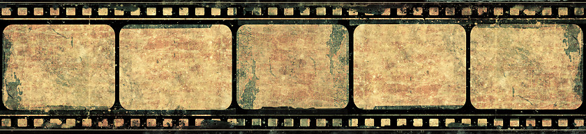 Image showing Grunge film frame