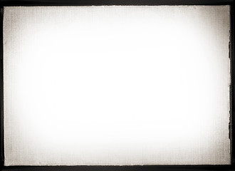 Image showing Grunge border on white