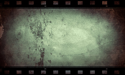 Image showing Grunge film frame