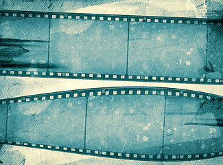 Image showing Grunge film frame