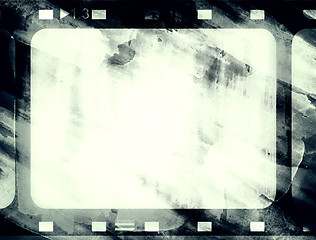 Image showing Grunge film frame