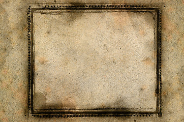 Image showing Grunge border and background