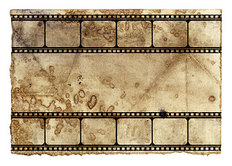 Image showing Grunge film frame