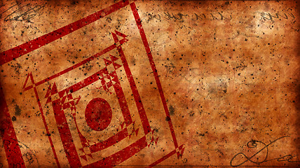 Image showing Retro style paper background