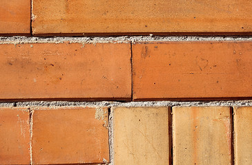 Image showing Old brick wall