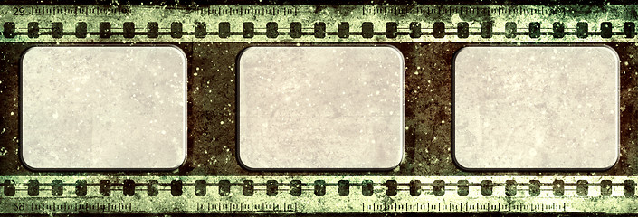 Image showing Grunge film frame