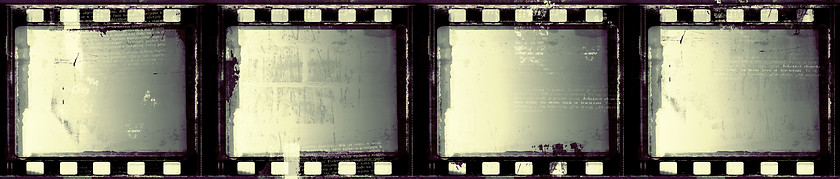 Image showing Grunge film frame