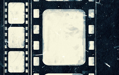 Image showing Grunge film frame