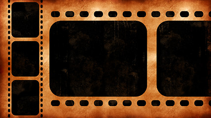 Image showing Grunge film frame