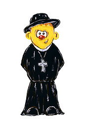 Image showing priest