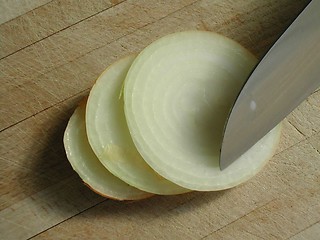 Image showing Onion slice