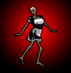 Image showing Skeleton Maid