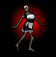 Image showing Skeleton Maid