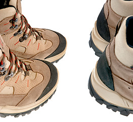 Image showing Hiking boots