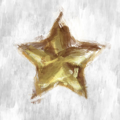 Image showing sketchy star