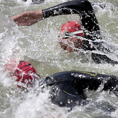 Image showing two swimmers 