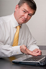 Image showing Smiling businessman