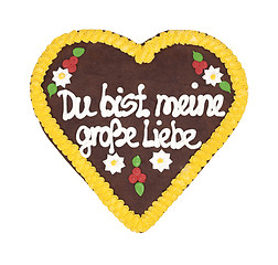 Image showing oktoberfest heart