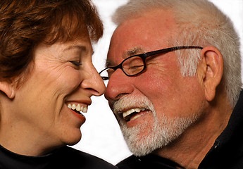 Image showing Married Couple Laughing