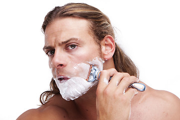 Image showing time for shaving