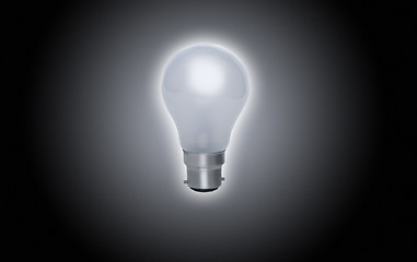 Image showing Glowing lamp