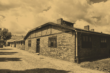 Image showing Auschwitz Birkenau camp