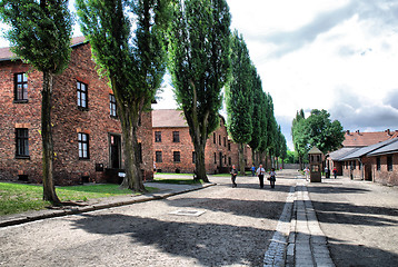 Image showing Auschwitz Birkenau concentration camp