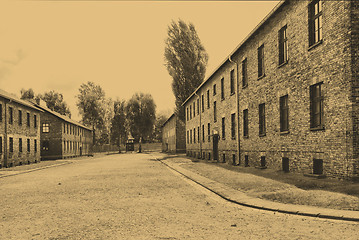 Image showing Auschwitz Birkenau camp