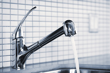 Image showing Kitchen faucet