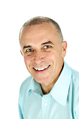 Image showing Smiling man on white background