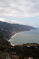 Image showing Coastline of Messina