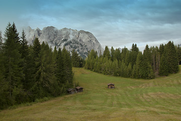 Image showing Dolomites Landscape, Italy