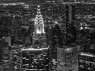 Image showing Night View of New York City
