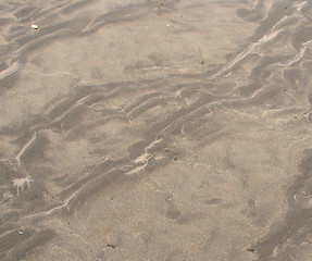 Image showing sandtracks