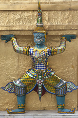 Image showing Thai colorful statue