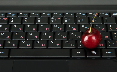 Image showing Blackenning keyboard