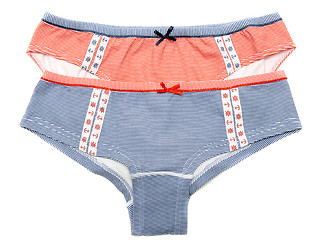 Image showing Two feminine panties