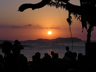 Image showing Ibiza Sunset