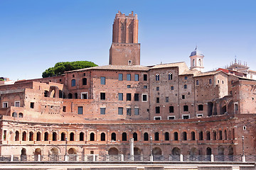 Image showing details of Trajan Market in Rome