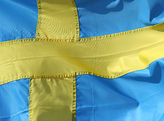 Image showing Swedish flag