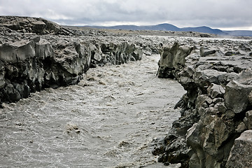 Image showing Iceland mountain river