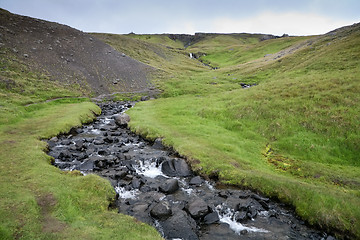 Image showing Iceland mountain river