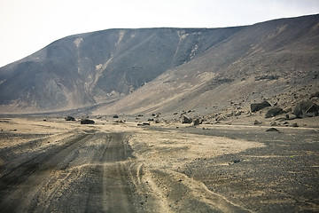 Image showing Iceland road