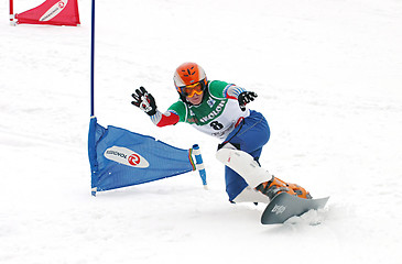 Image showing Snowboard European Cup