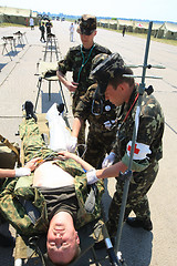 Image showing Military mobile hospital